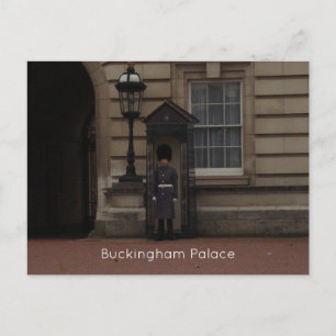Postal del Palacio de Buckingham