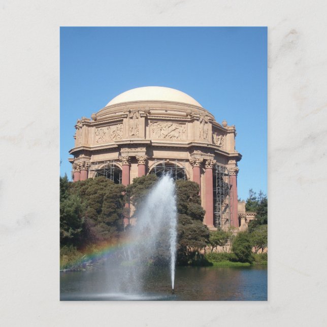 Postal del Palacio de los Bellas Artes (Anverso)