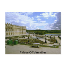 Postal del palacio de versailles