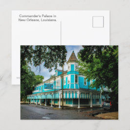 Postal del Palacio del Comandante