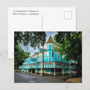 Postal del Palacio del Comandante