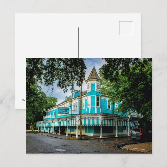 Postal del Palacio del Comandante