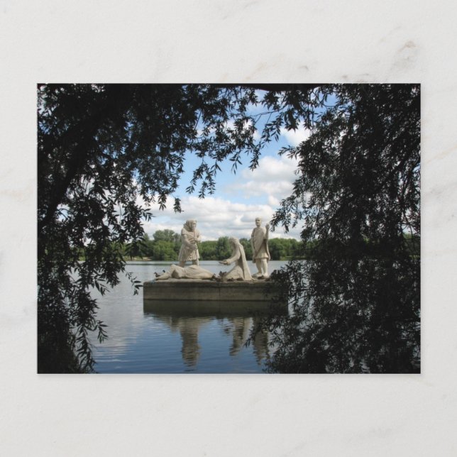 Postal del parque acuático (Anverso)