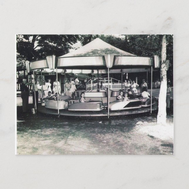 Postal del parque de atracciones San Souci (Anverso)