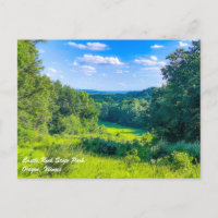 Postal del parque estatal Castle Rock