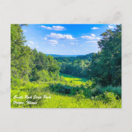 Postal del parque estatal Castle Rock