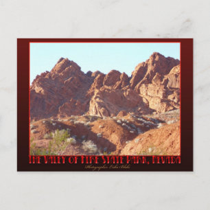 Postal del Parque Estatal del Valle del Fuego