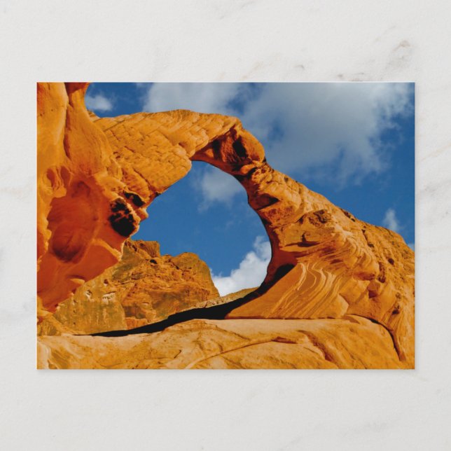 Postal del Parque Estatal Red Rock Canyon (Anverso)