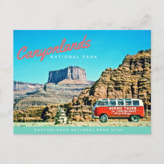 Postal del Parque Nacional de Canyonlands