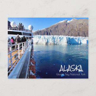 Postal del Parque Nacional de la Bahía del Glaciar