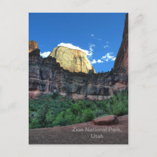 Postal del Parque Nacional de Zion