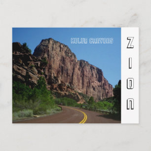 Postal del Parque Nacional de Zion