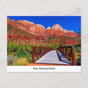 Postal del Parque Nacional de Zion