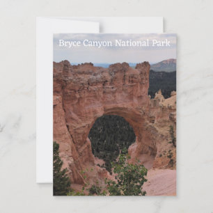 postal del Parque Nacional del Cañón de Bryce