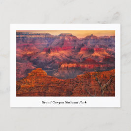 Postal del parque nacional del Gran Cañón