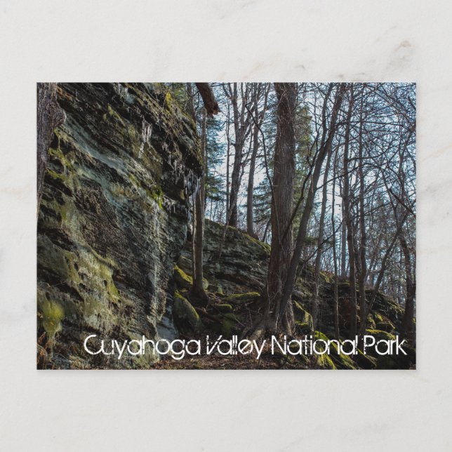 Postal del Parque Nacional del Valle de Cuyahoga (Anverso)