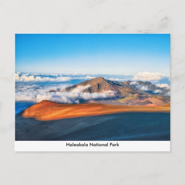 Postal del Parque Nacional Haleakala (Anverso)