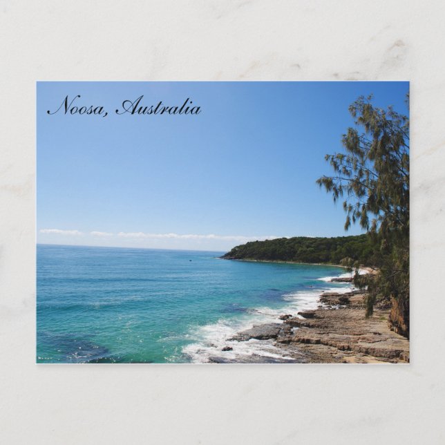 Postal del Parque Nacional Noosa (Anverso)