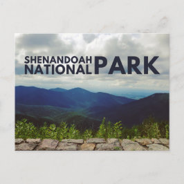 Postal del Parque Nacional Shenandoah