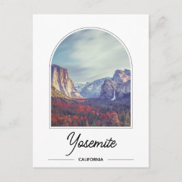 Postal del Parque Nacional Yosemite
