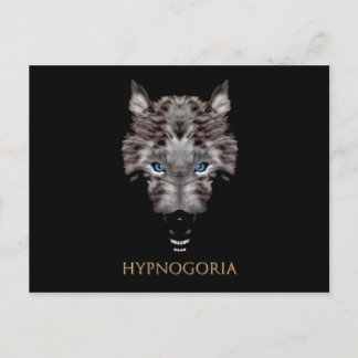 postal del perro negro