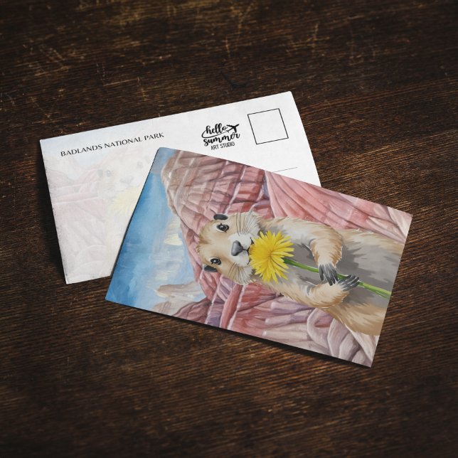 Postal del perro Prairie Prairie (Subido por el creador)