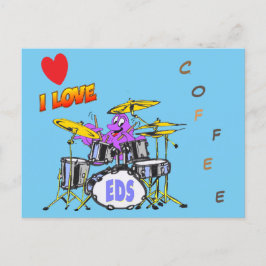 Postal del Personalizado Coffee Lover
