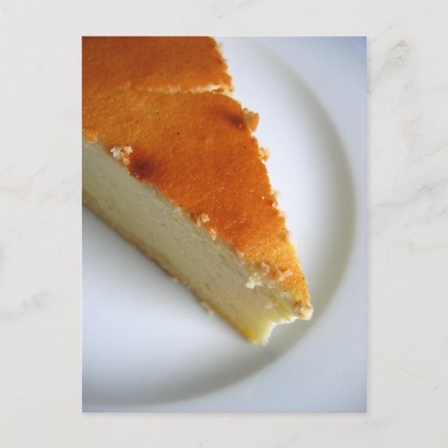 Postal del Personalizado de Cheesecake (Anverso)