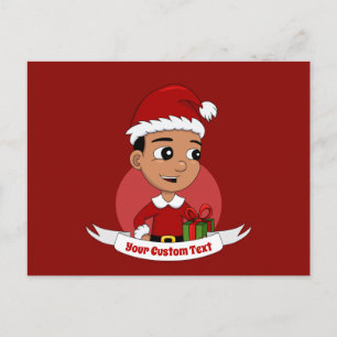 postal del personalizado de navidades