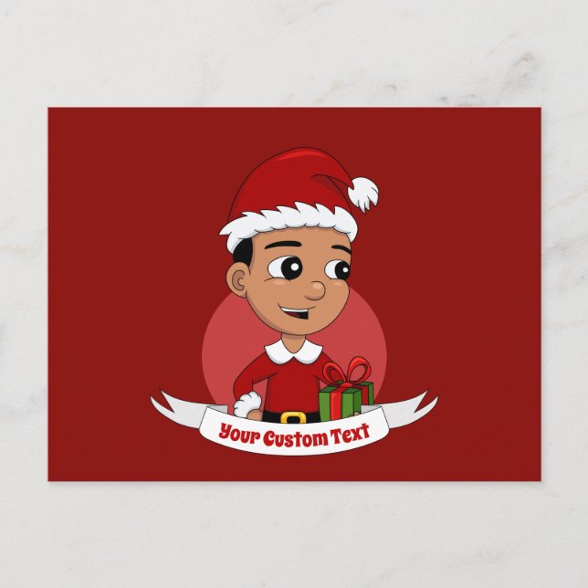 postal del personalizado de navidades (Anverso)
