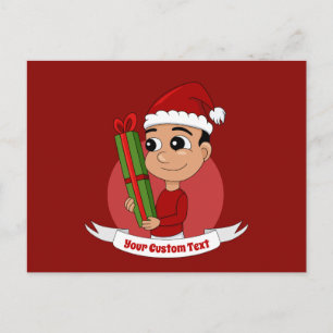 postal del personalizado de navidades