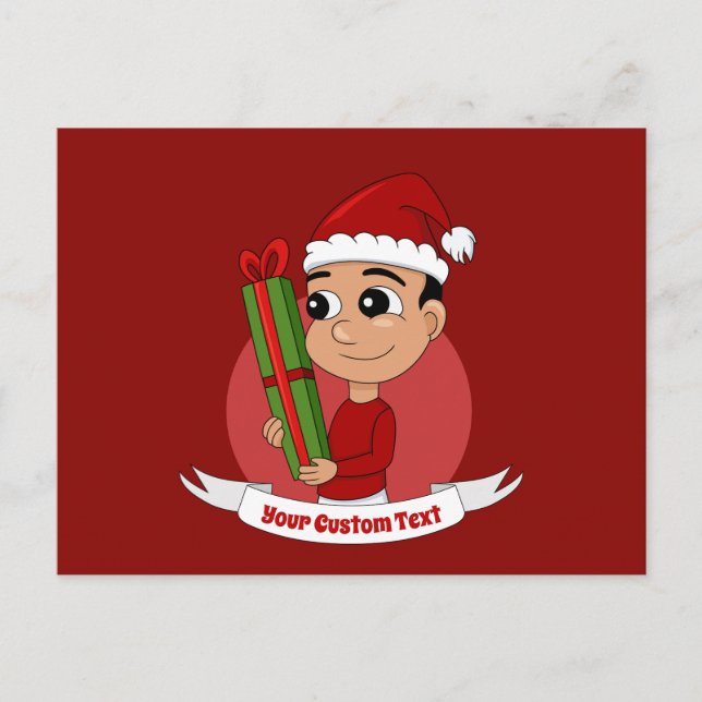 postal del personalizado de navidades (Anverso)