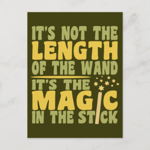 postal del personalizado MAGIC WAND