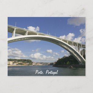 Postal del puente de Oporto Arrábida