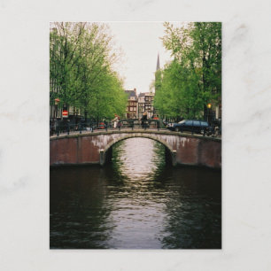 Postal del puente del canal