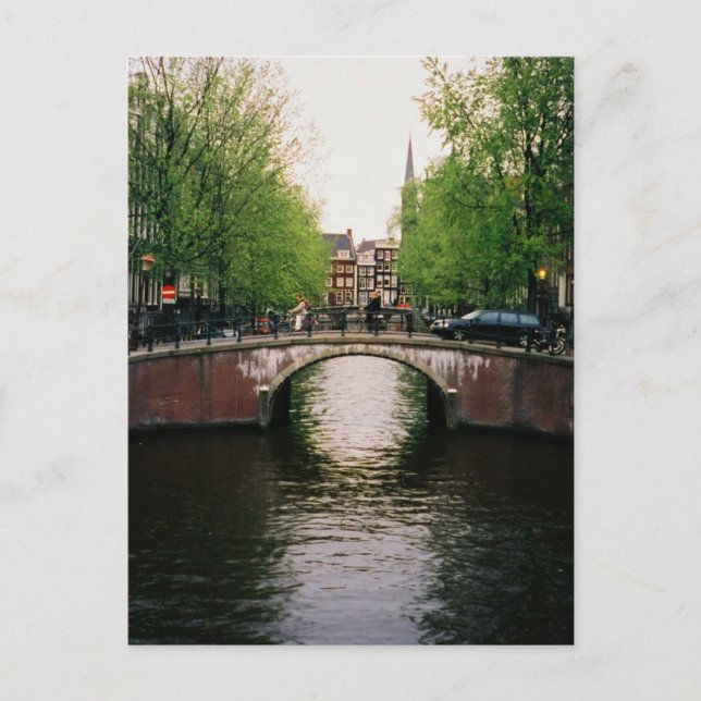 Postal del puente del canal (Anverso)