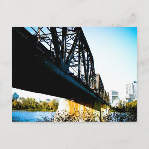 Postal del puente del tren viejo