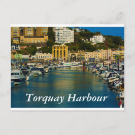 postal del puerto de Torquay