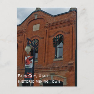 Postal del recuerdo de Park City Utah