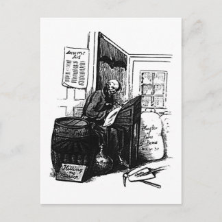 Postal del Registro de Muerte
