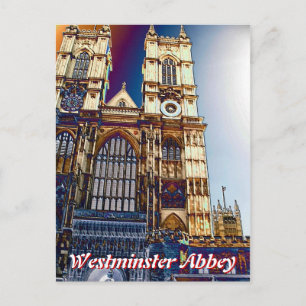 Postal del Reino Unido de la Abadía Westministra