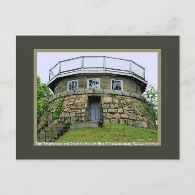 Postal del reservorio (Anverso)