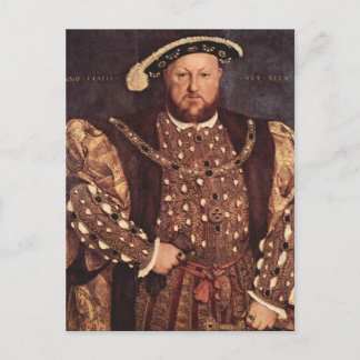 Postal del rey Enrique VIII