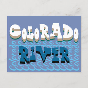 Postal del río Colorado