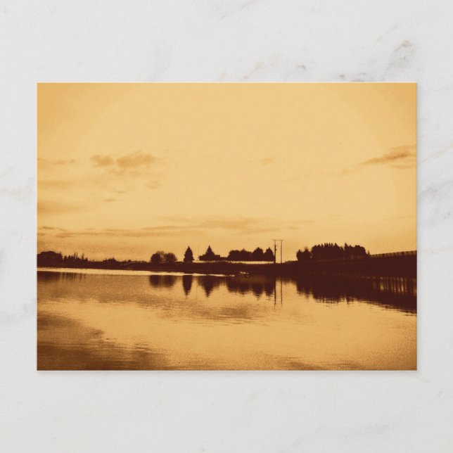 Postal del río Dorado (Anverso)