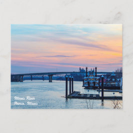 Postal del río Illinois