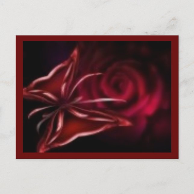 postal del rosa (Anverso)