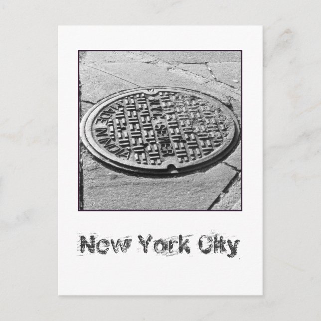 Postal del sistema de oscilación de NYC (Anverso)