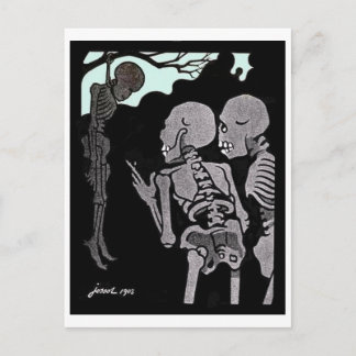 Postal del Skeleton colgante