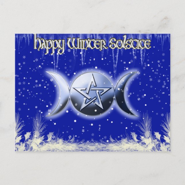 Postal del solsticio de invierno 1 (Anverso)